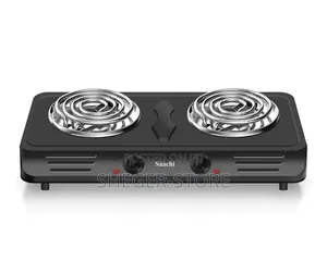 Orginal 2000 W ትልቁ Saachi Hot Plate ሳቺ ባለሁለት ምድጃ ስቶቭ