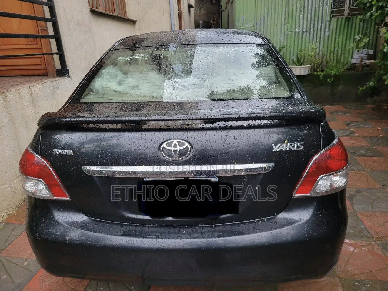 Toyota Yaris 2008 Black