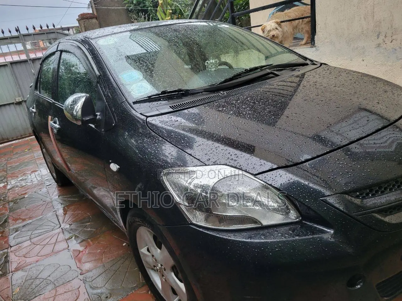 Toyota Yaris 2008 Black