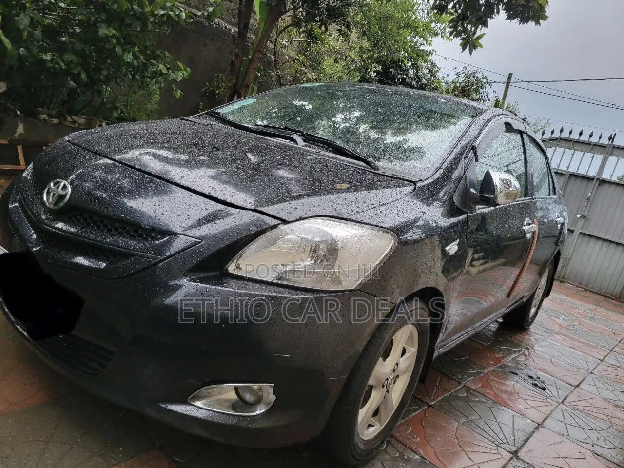 Toyota Yaris 2008 Black