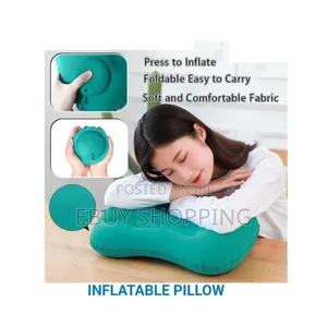 Easy-Inflate Outdoor Pillow