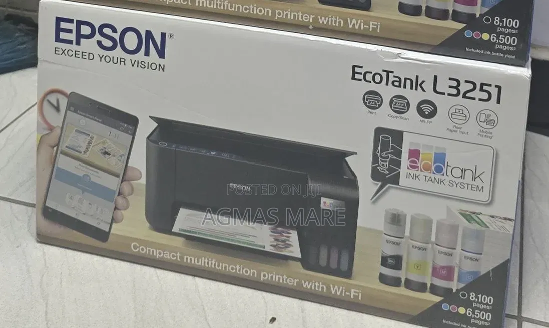 Epson Printer L3251 Color Print Copy Scan Wifi Price 59