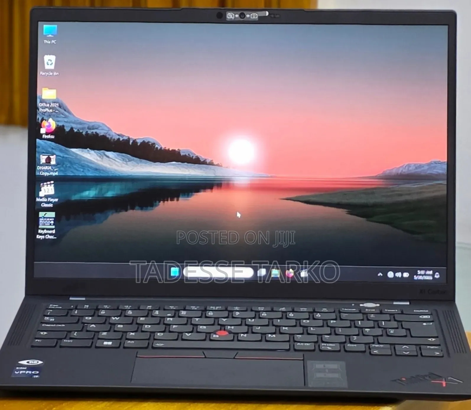 New Laptop Lenovo ThinkPad X1 Carbon 16GB Intel Core i7 SSD 512GB