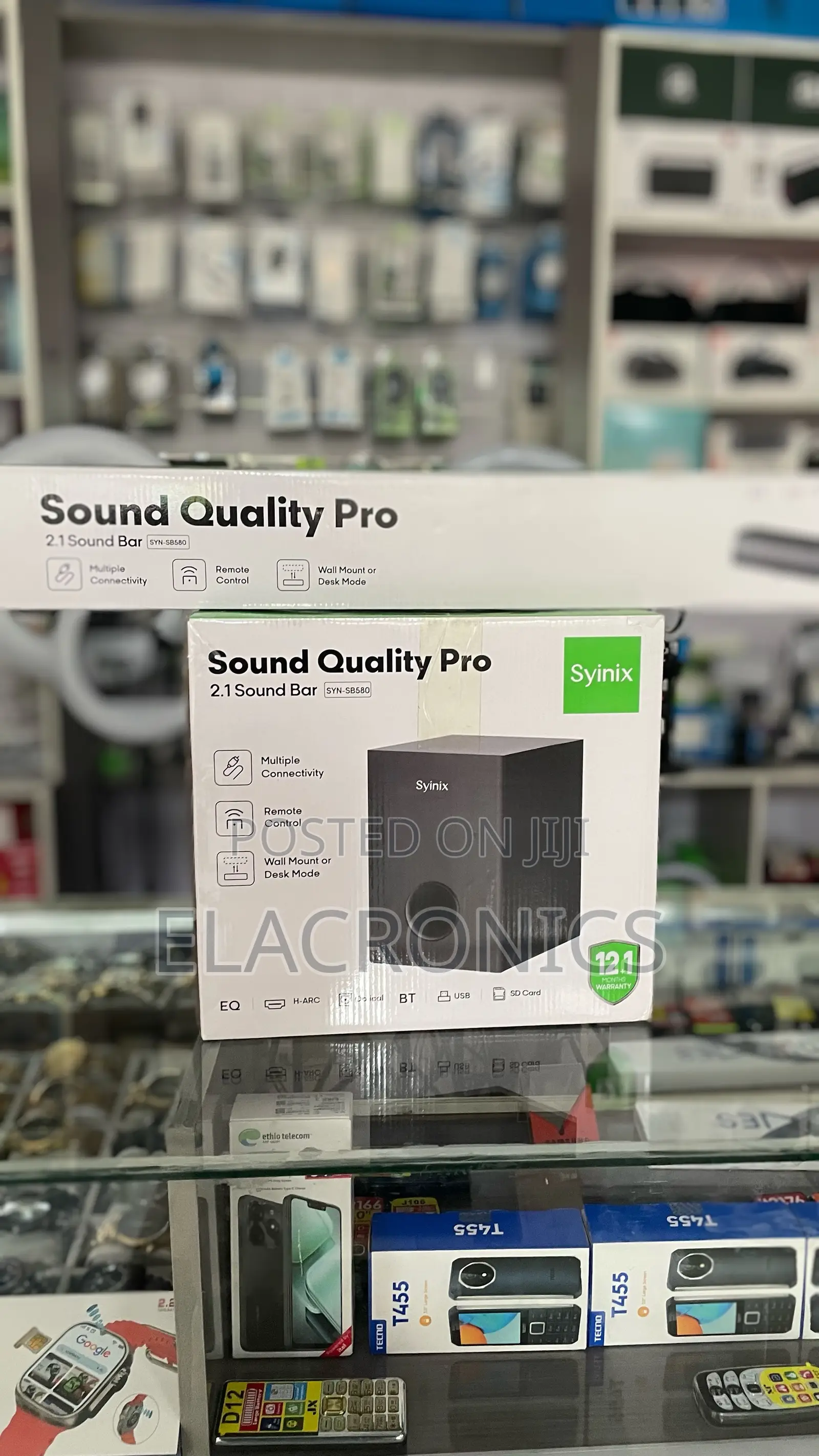 Syinix 2.1 Sound Quality Pro (Syn-Sb580) Soundbar