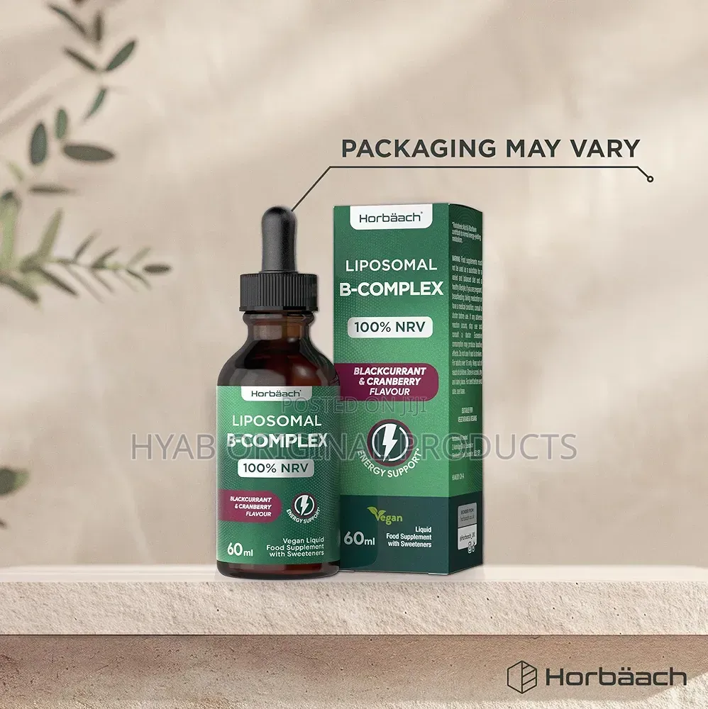 Liposomal Vitamin B Complex Liquid Drops 60 Ml