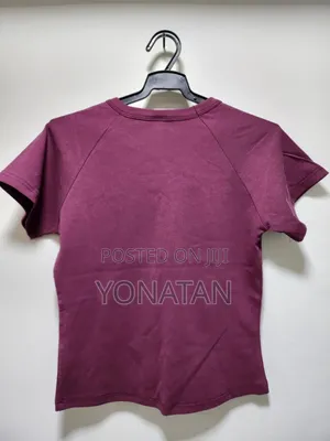 Brand Butterfly Print High-Waisted Short T-Shirt Women's Top