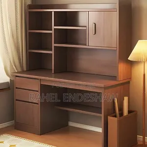 Computer Desk With Shelves