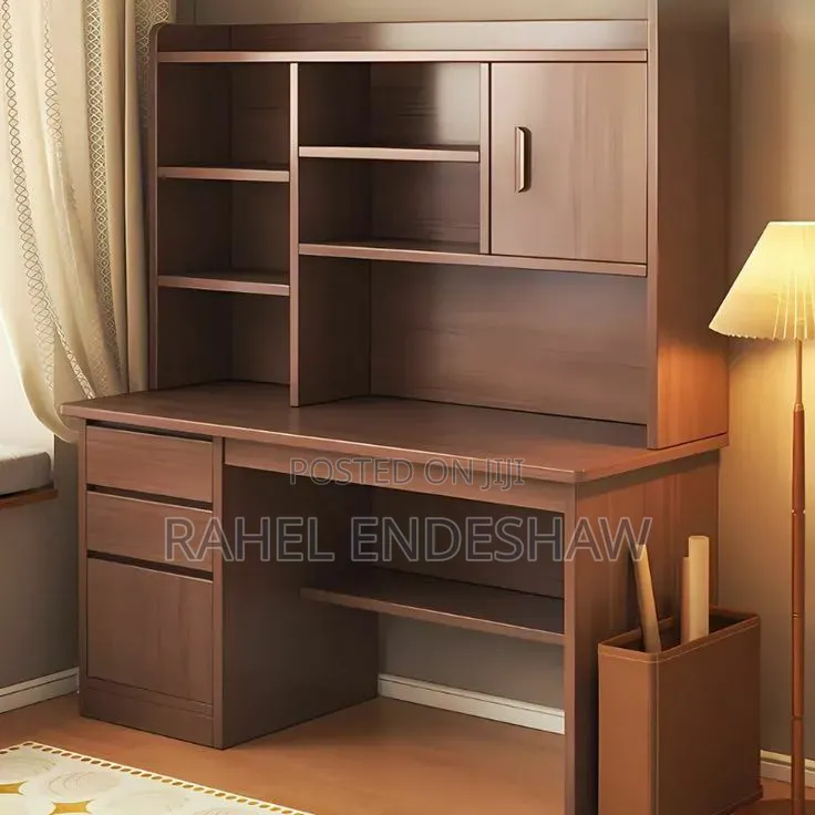Computer Desk With Shelves