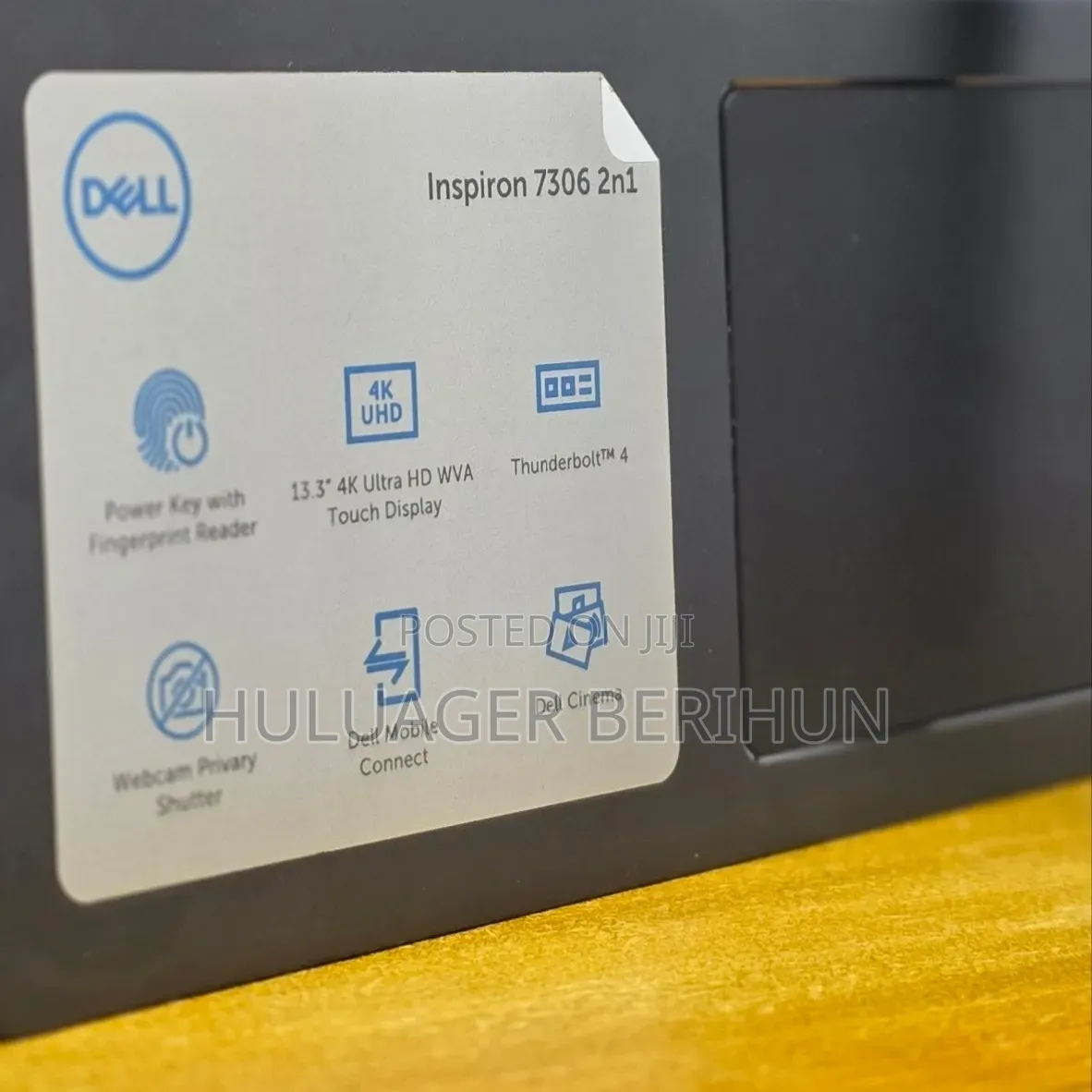 New Laptop Dell Inspiron 7706 16GB Intel Core i7 SSD 512GB