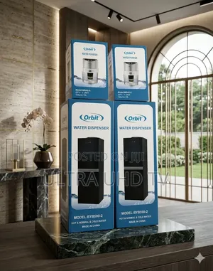 Orbit Water Dispenser, Specifically Model: Byb590-2, Featured