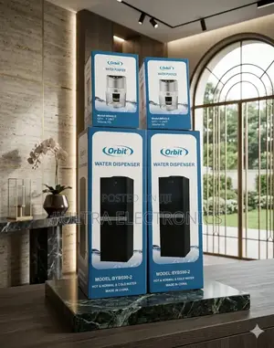 Orbit Water Dispenser, Specifically Model: Byb590-2, Featured