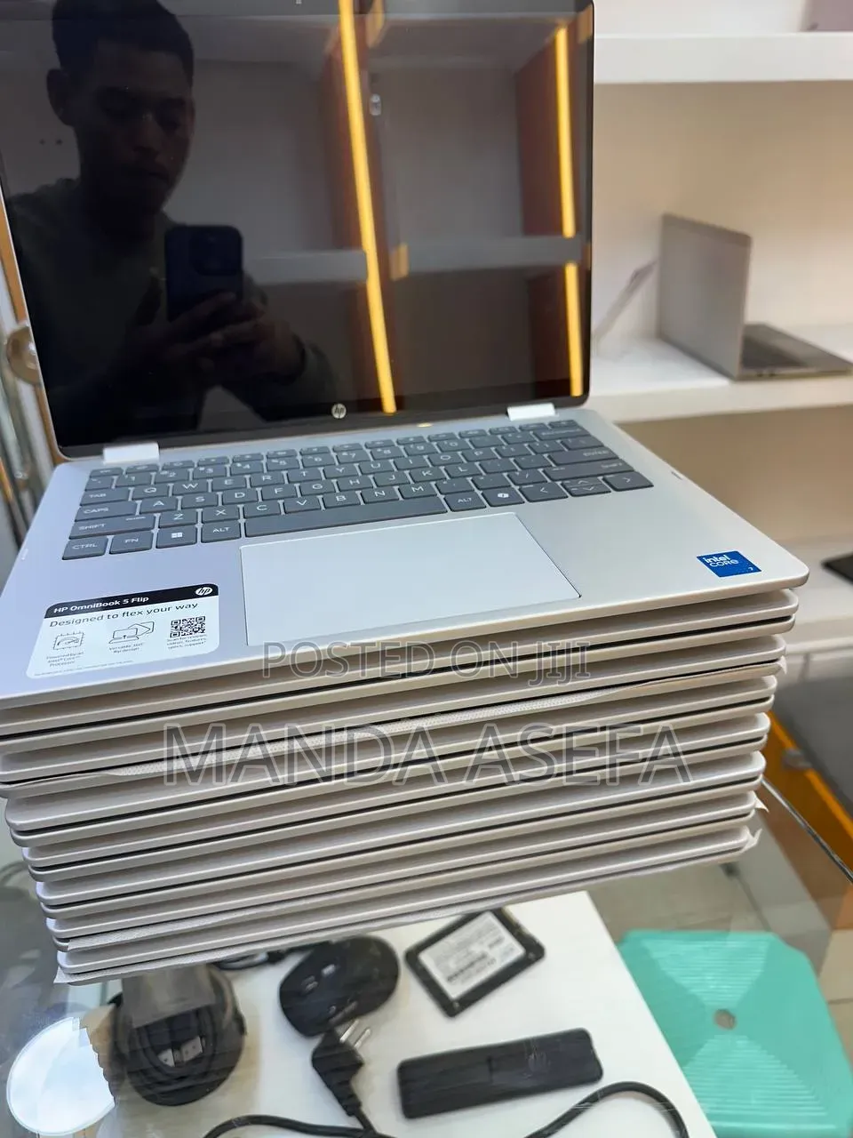 New Laptop HP OmniBook 5 Flip 14-fp0023dx 16GB Intel Core 7 SSD 512GB