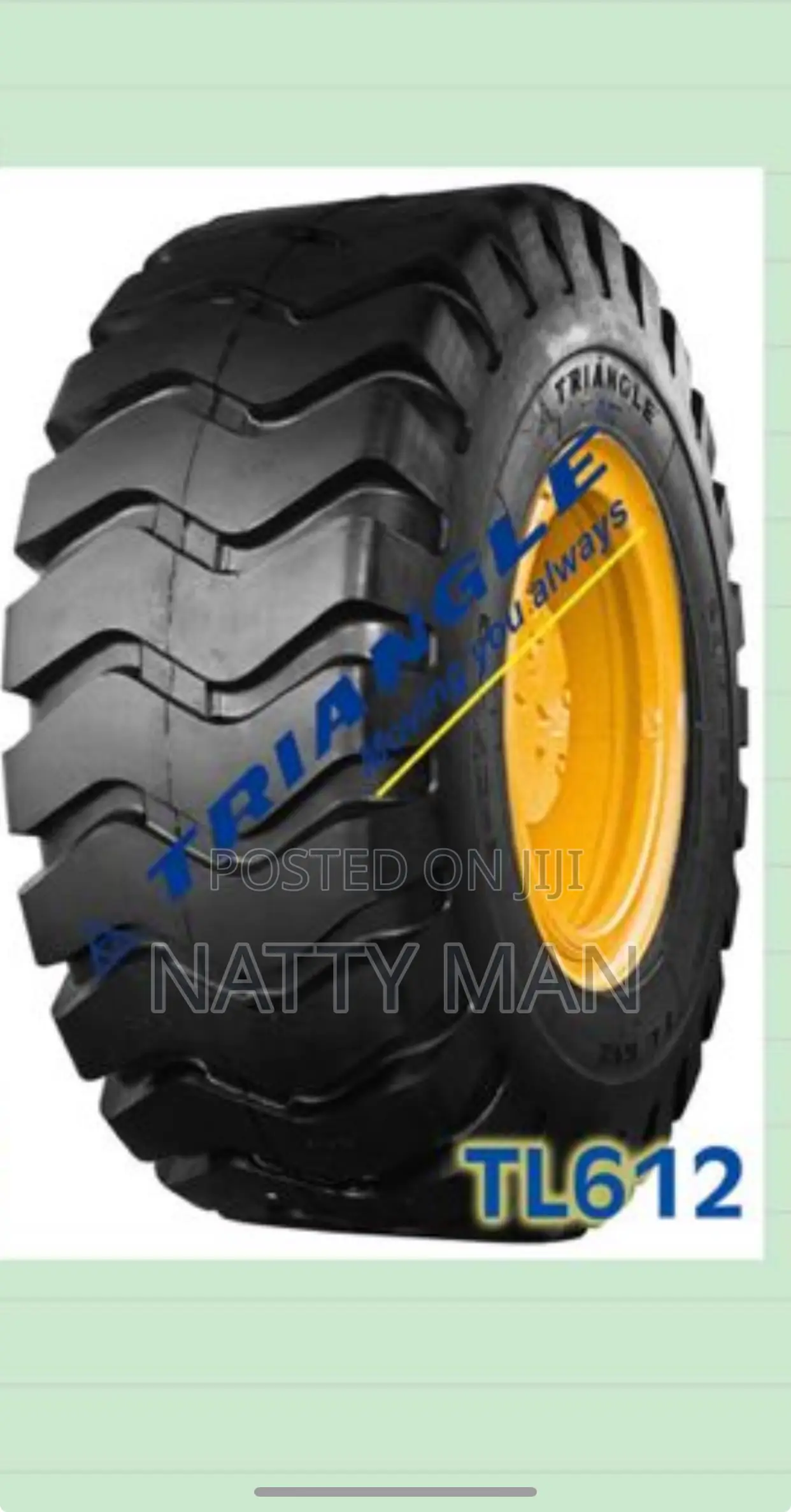 23.5-25 20 Pr Triangle Tyre Nylon