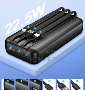 Wulf 3in1 Multi Port Power Bank(30000mah)
