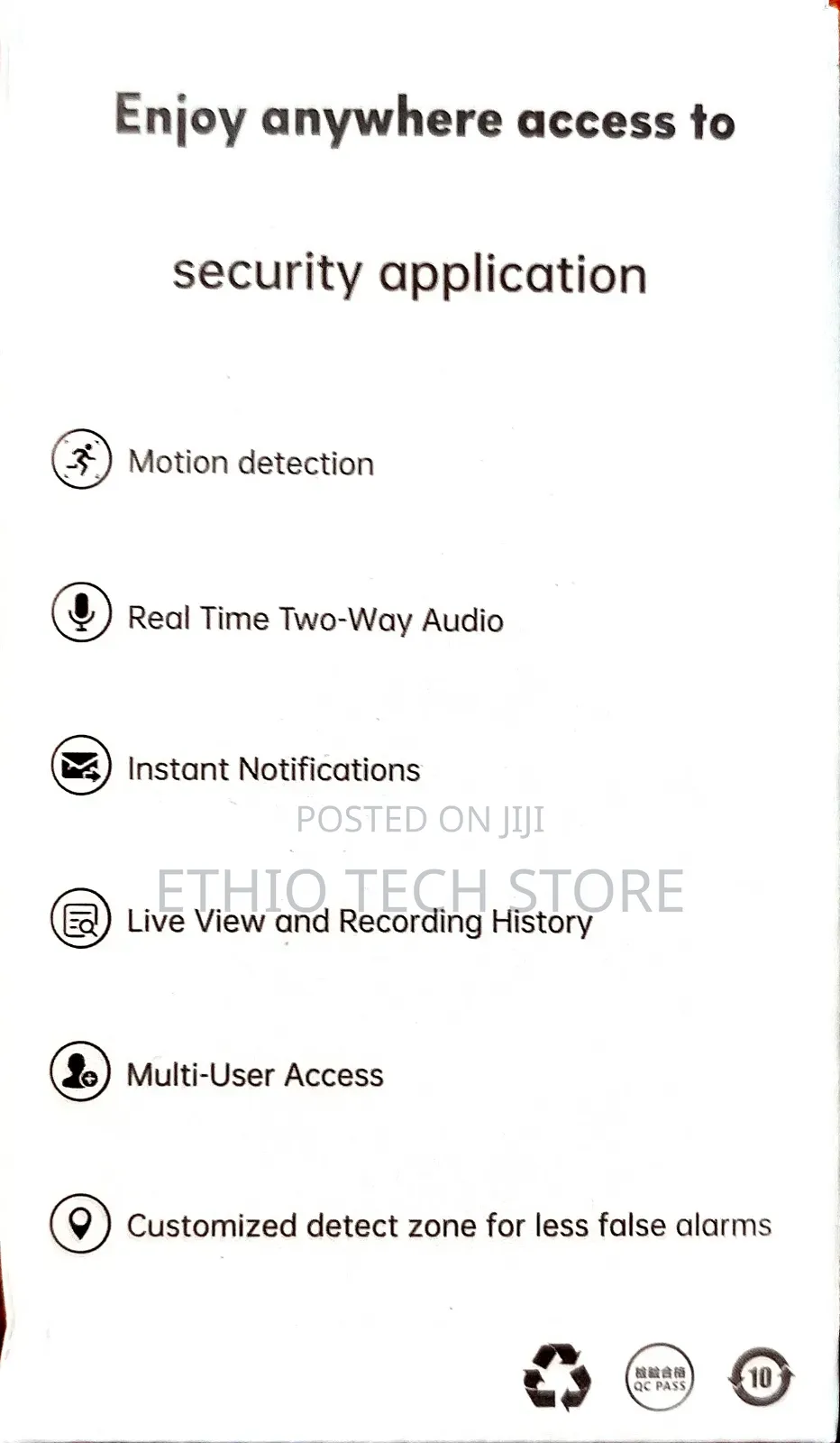 Ip Intelligent Security Camera