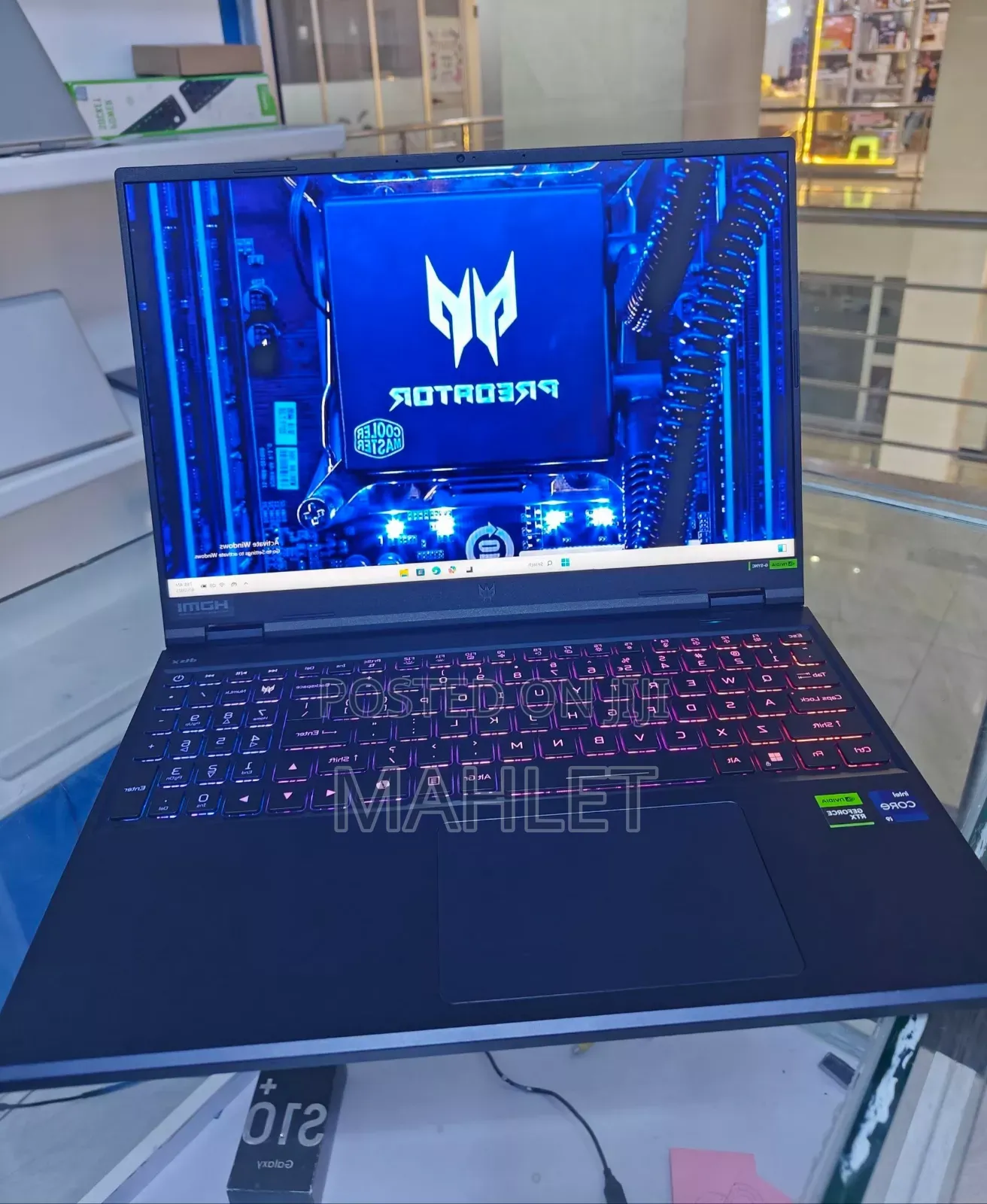 New Laptop Acer Predator Helios 16 16GB Intel Core i9 SSD 1T