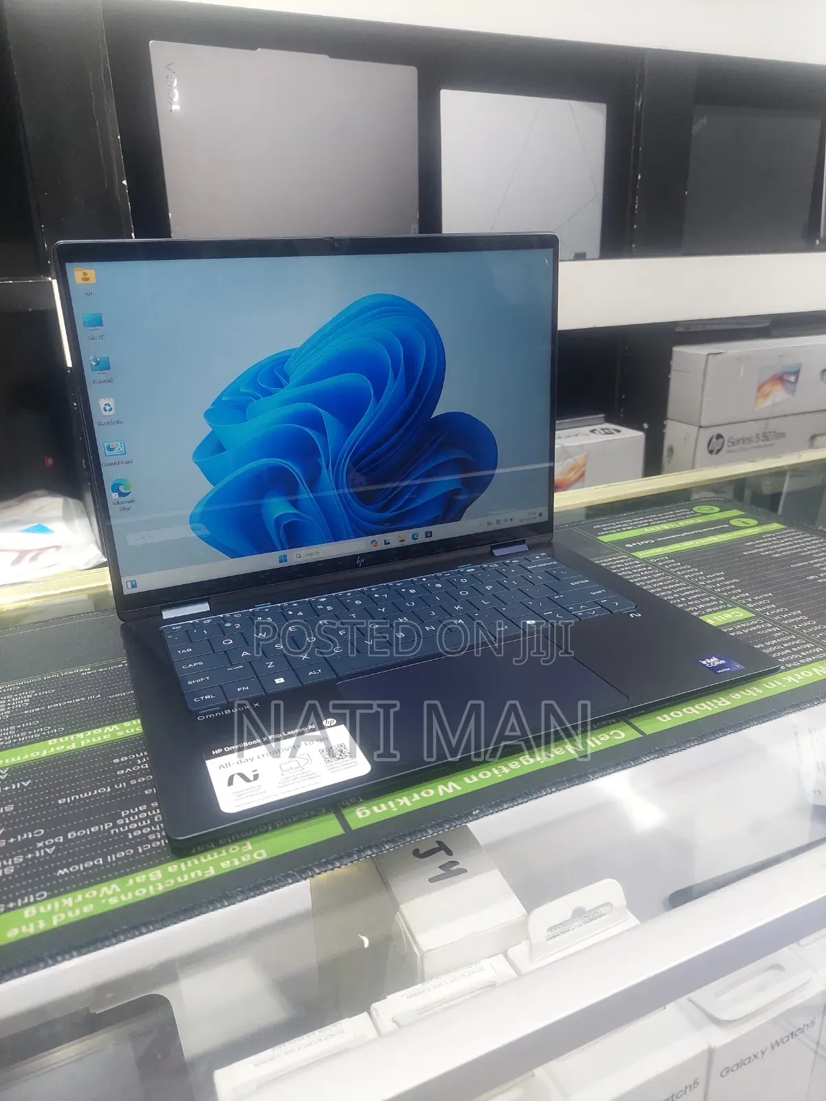 New Laptop HP OmniBook X Flip 14" 16GB Intel Core Ultra 7 SSD 1T