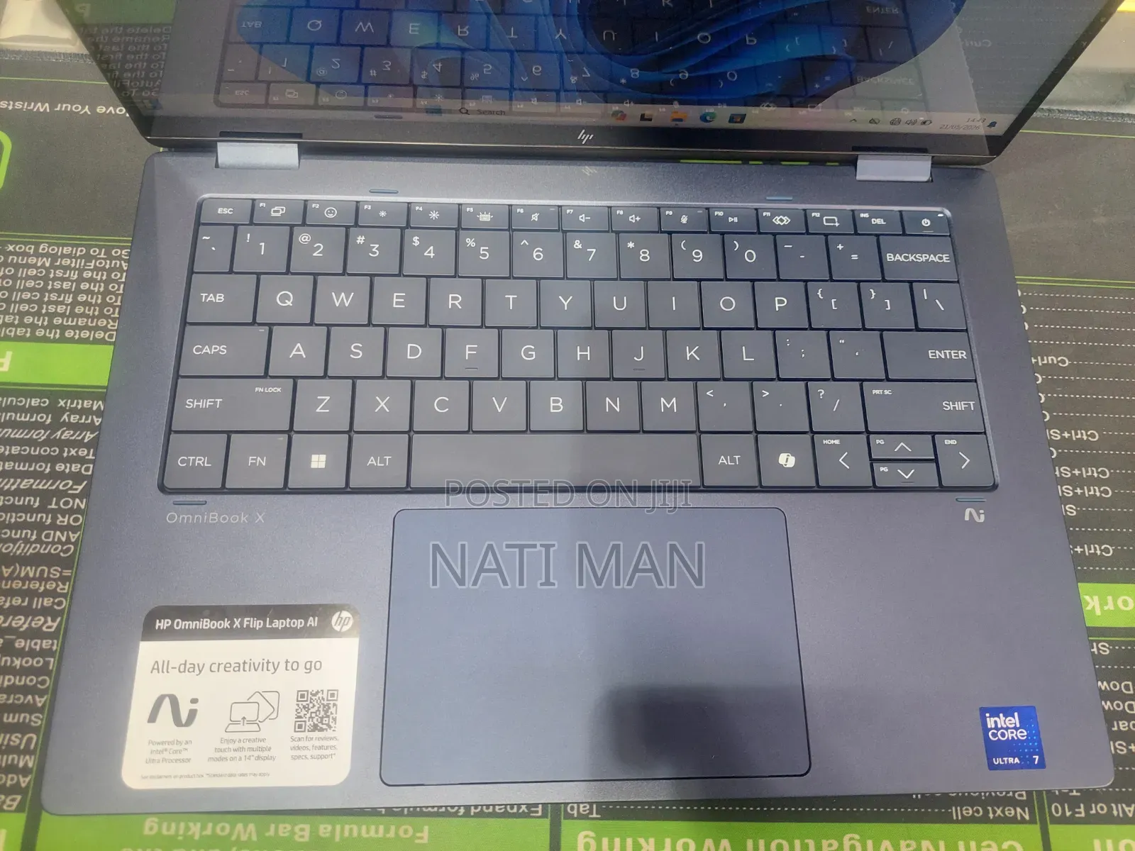 New Laptop HP OmniBook X Flip 14" 16GB Intel Core Ultra 7 SSD 1T