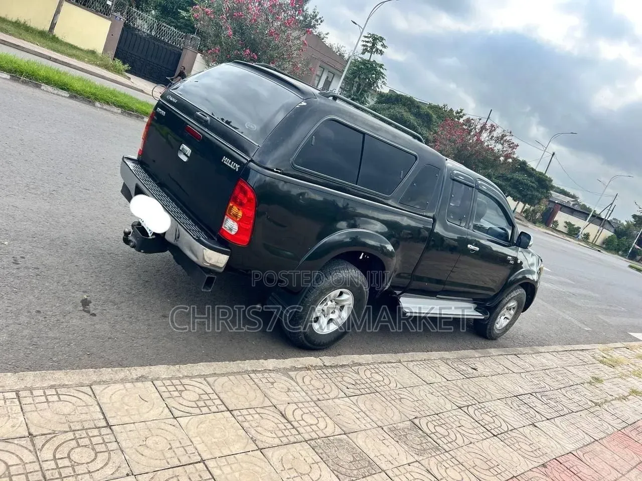 Toyota Hilux 2.5 D-4D Extra Cab 2008 Black