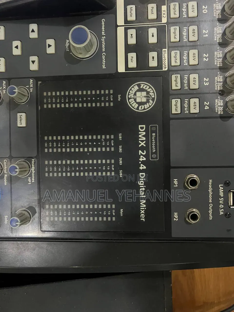 Topp Pro DMX 24.5 Professional Digital Mixer