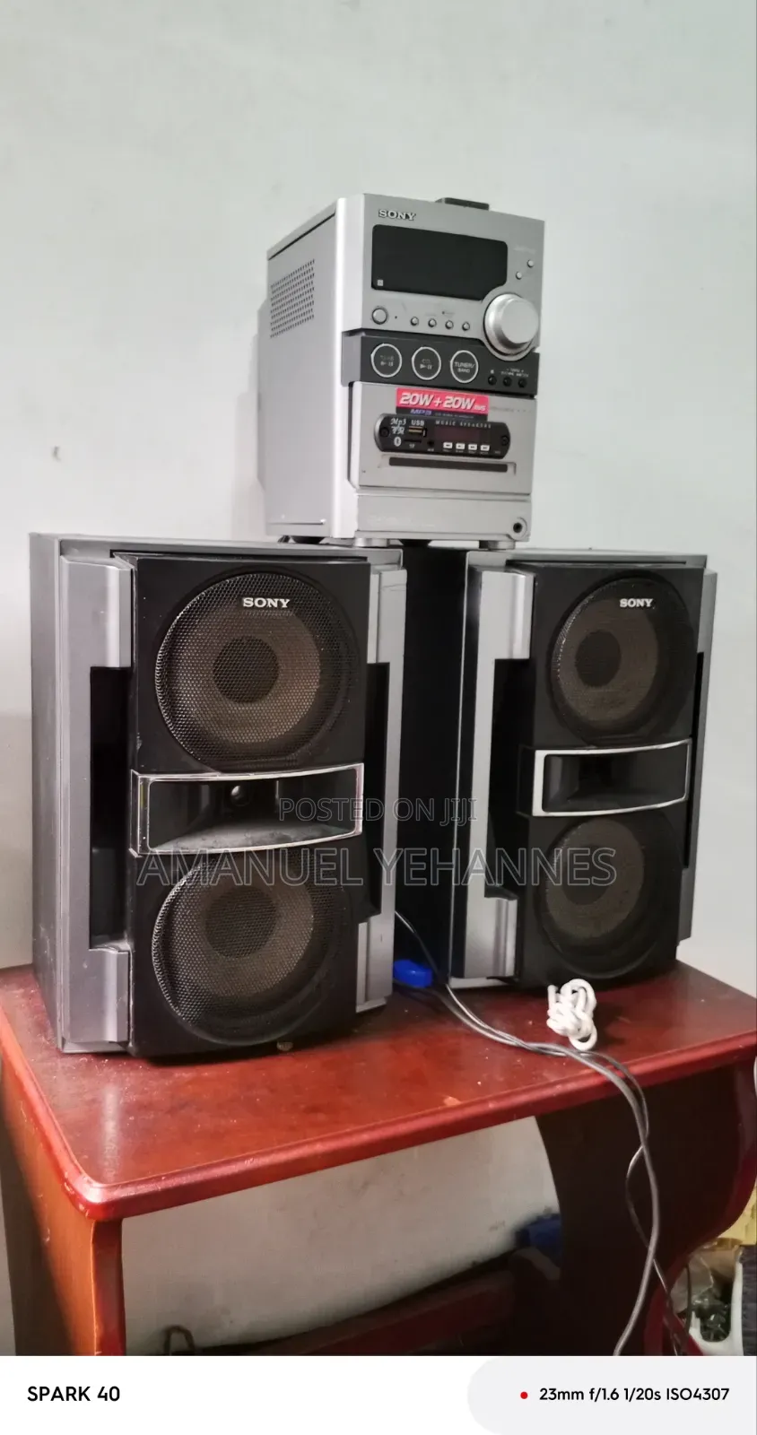 Sony Hi-Fi Speaker System