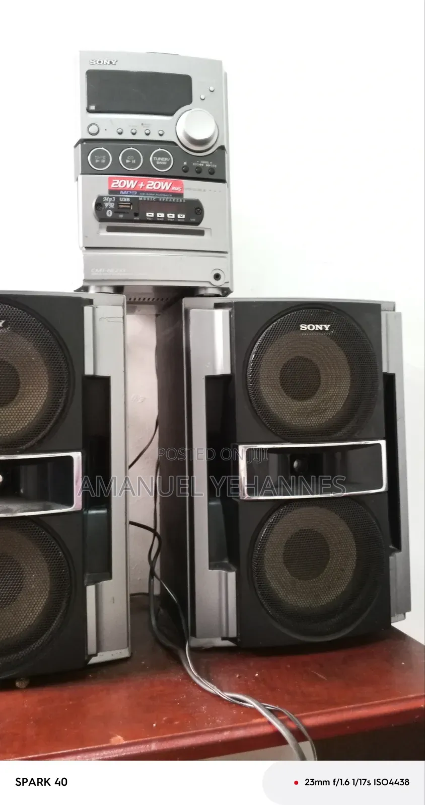 Sony Hi-Fi Speaker System