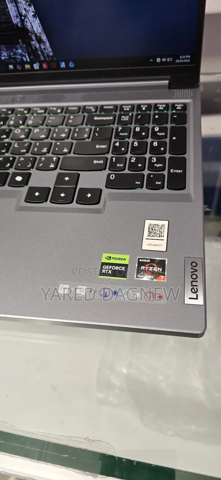 New Laptop Lenovo Legion 5 16GB AMD Ryzen 7 SSD 1T