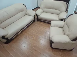 Leather Sofa 3seat, 2seat and 1seat×2