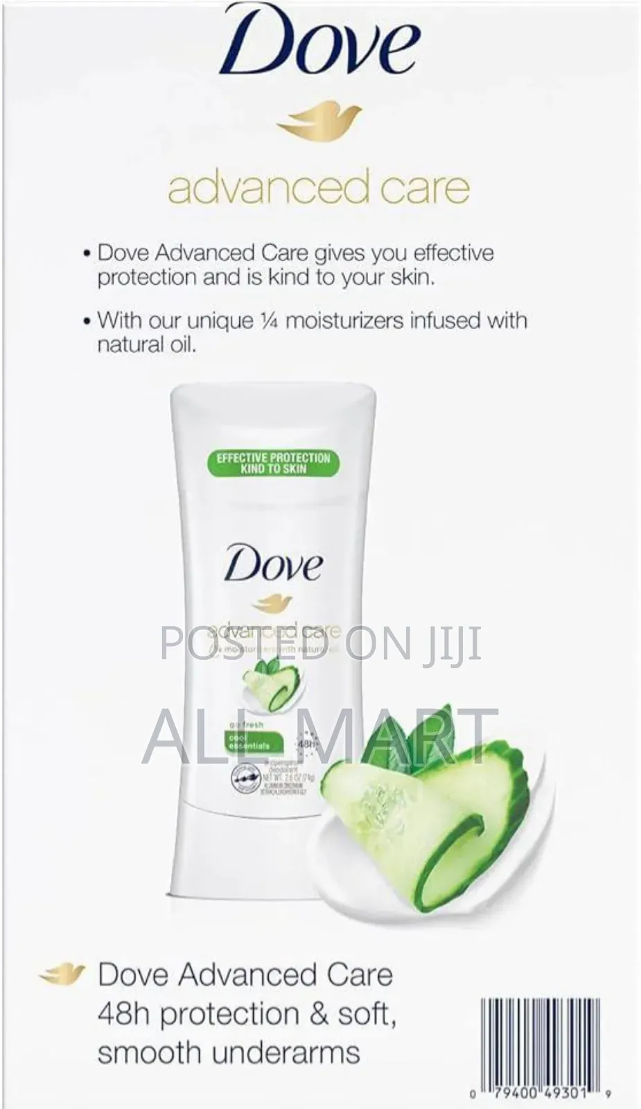 Dove Deodorant Roll