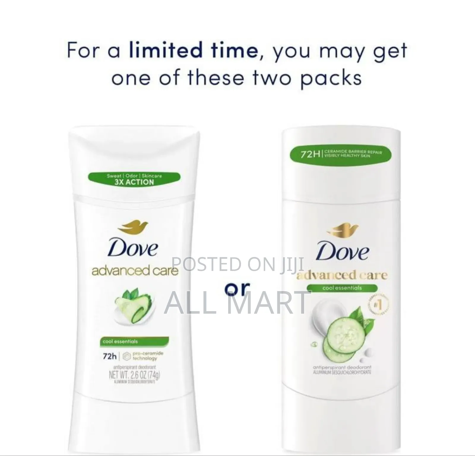 Dove Deodorant Roll