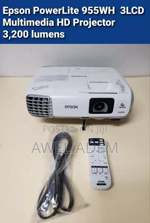 Epson Powerlite 955wh 3lcd Multimedia Hd Projector 3,200 Lumens