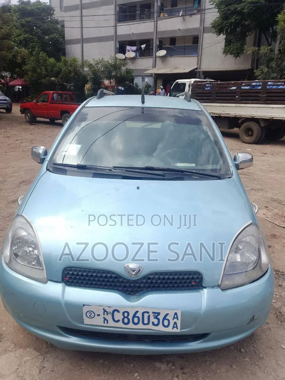Toyota Vitz 2001 Blue