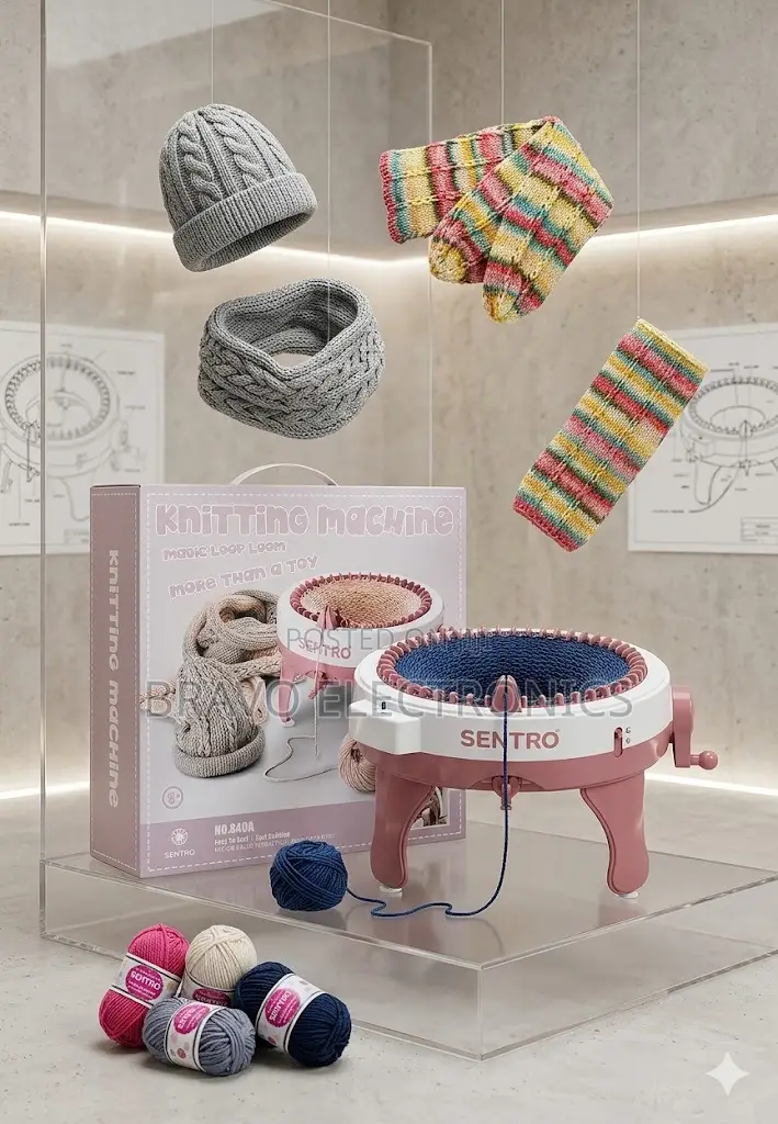 Sentro Knitting Machine 48 Needles – Easy Fast Knitting Solution