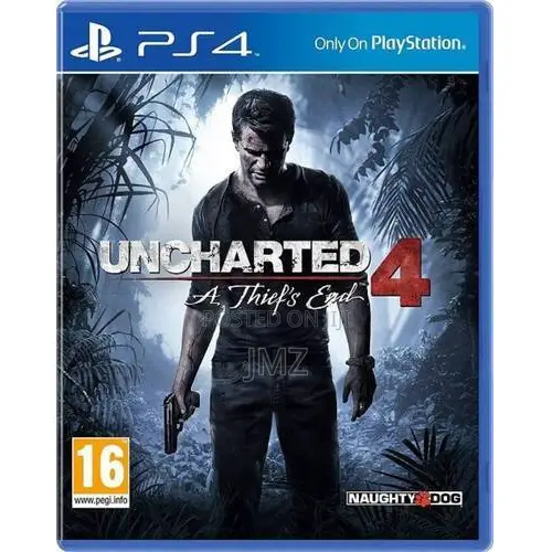Uncharted 4 Ps4 Cd Game