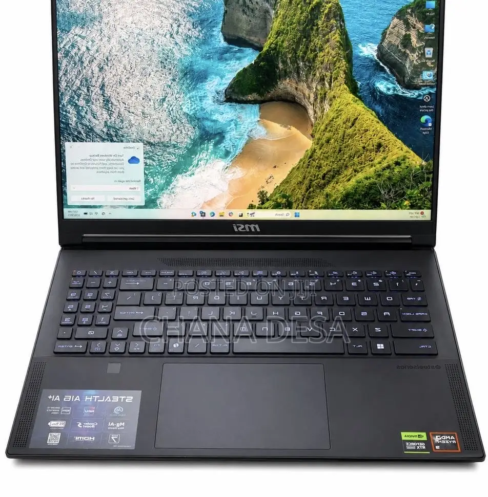 New Laptop MSI Creator A16 AI+ 32GB AMD Ryzen 9 SSD 1T