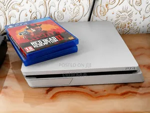 Sony Playstation 4 Slim (Used) With 2 Games - Red Dead Fifa
