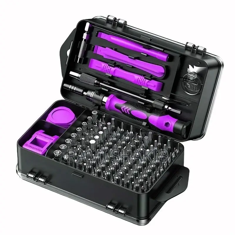 115-piece Precision Screwdriver Set – Magnetic Repair Tool Kit