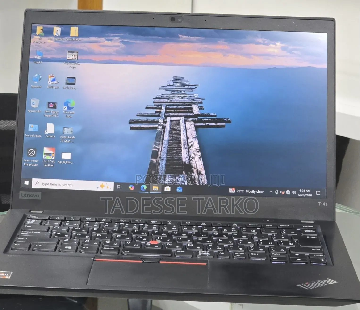 New Laptop Lenovo ThinkPad T14s Gen 2 16GB AMD Ryzen 5 SSD 512GB