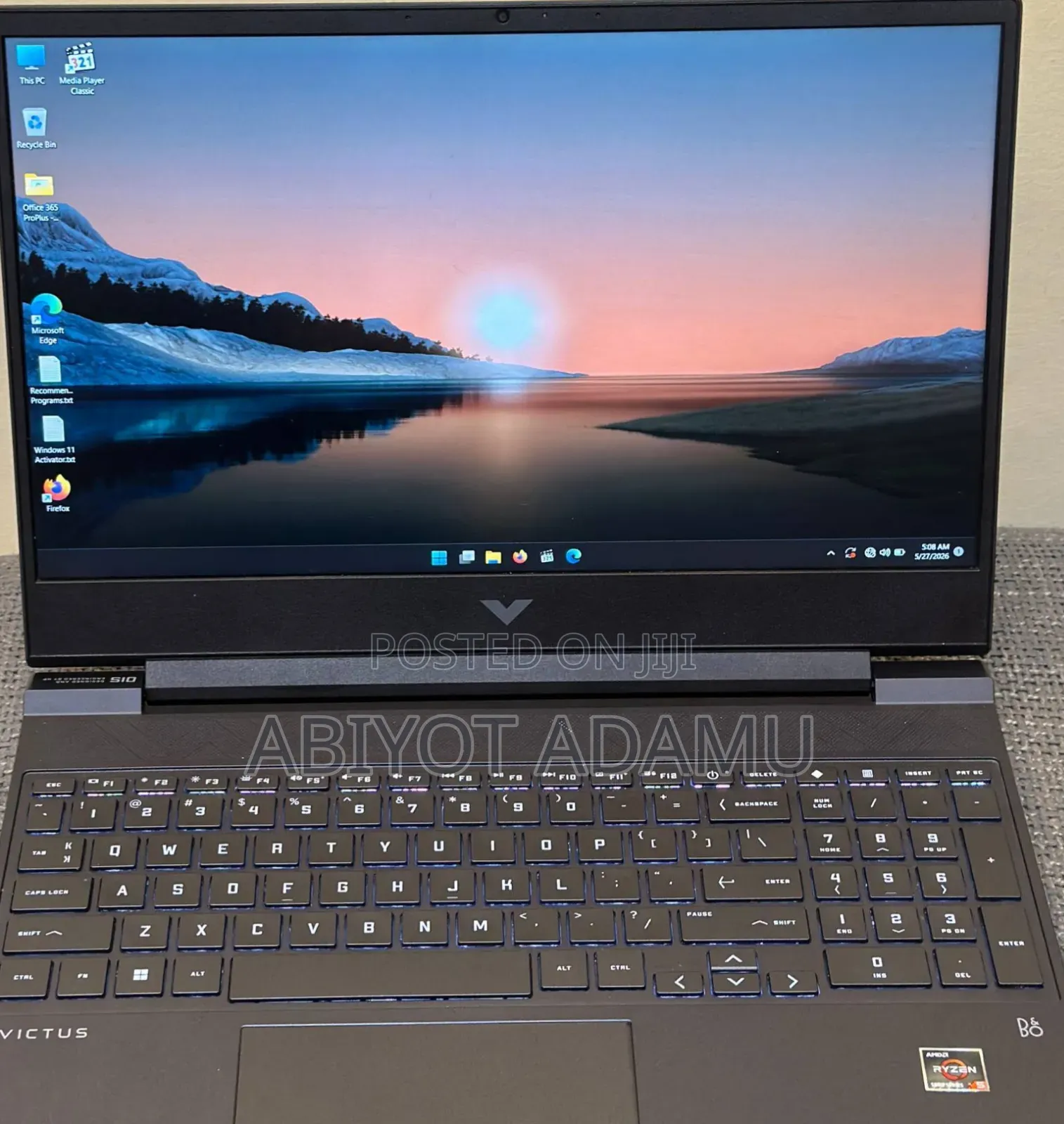 New Laptop HP Victus 15 16GB AMD Ryzen 5 SSD 512GB