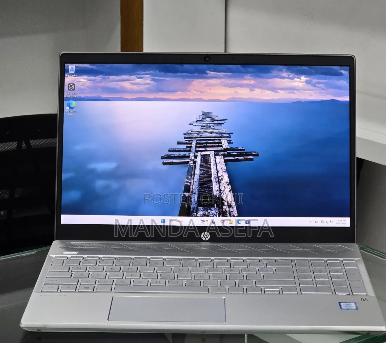 New Laptop HP Pavilion 15 8GB Intel Core i7 SSD 256GB