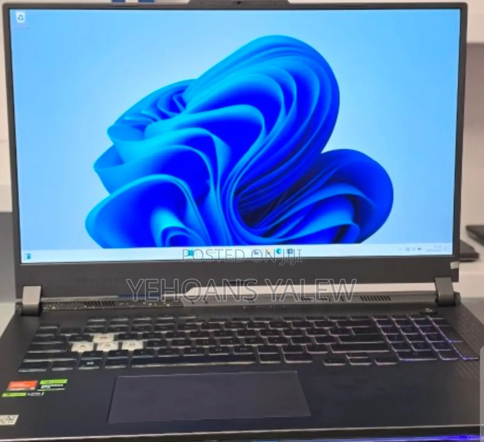 New Laptop Asus ROG Strix G17 16GB AMD Ryzen 9 SSD 1T