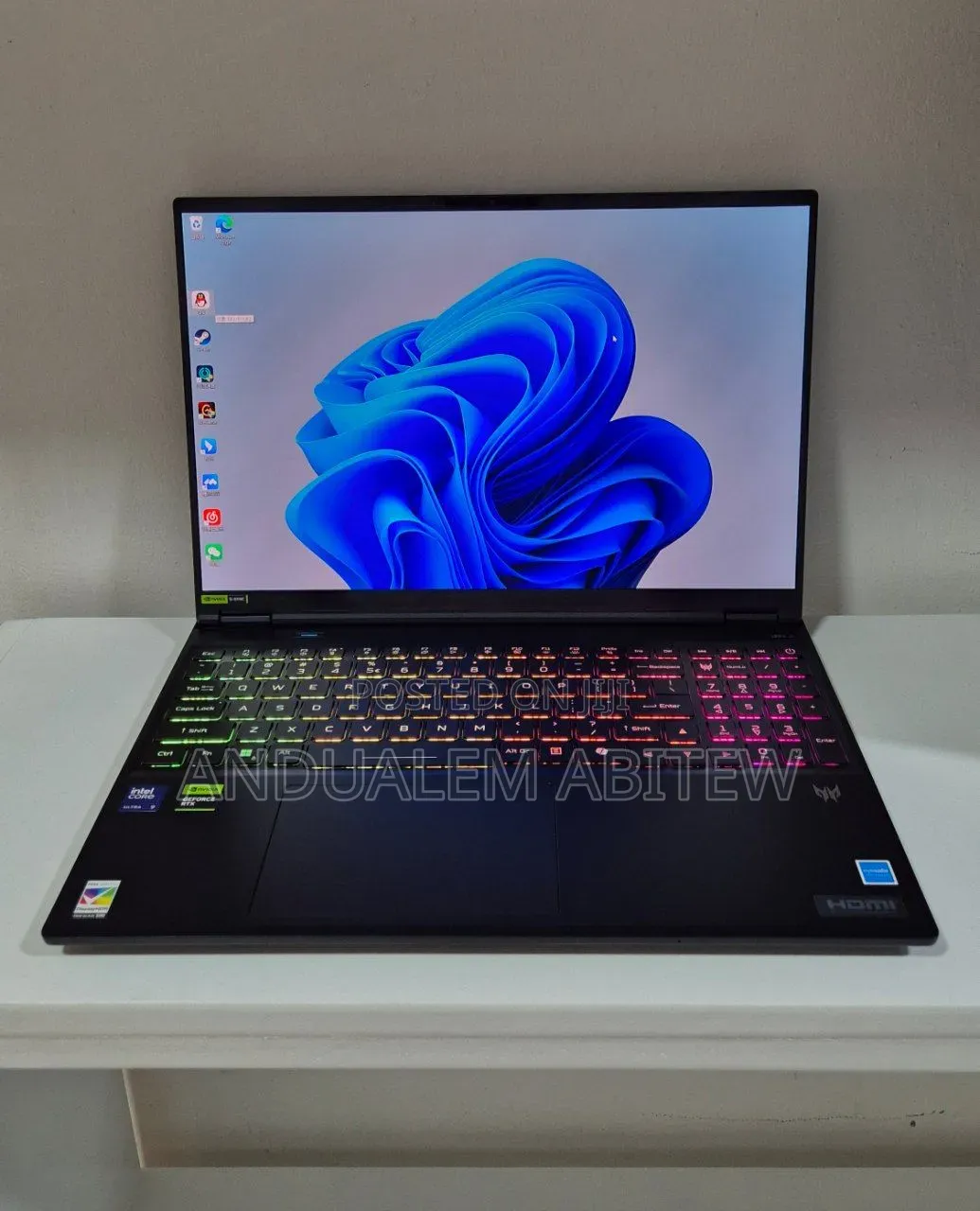 New Laptop Acer Predator Helios Neo 16 16GB Intel Core Ultra 9 SSD 1T