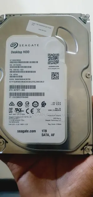 1tb Seagate Desktop Hard Disk