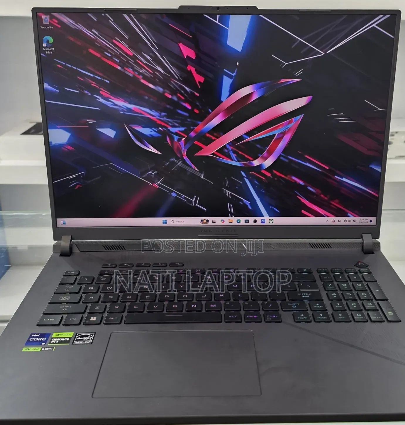 New Laptop Asus ROG Strix G16 G614 16GB Intel Core i9 SSD 1T