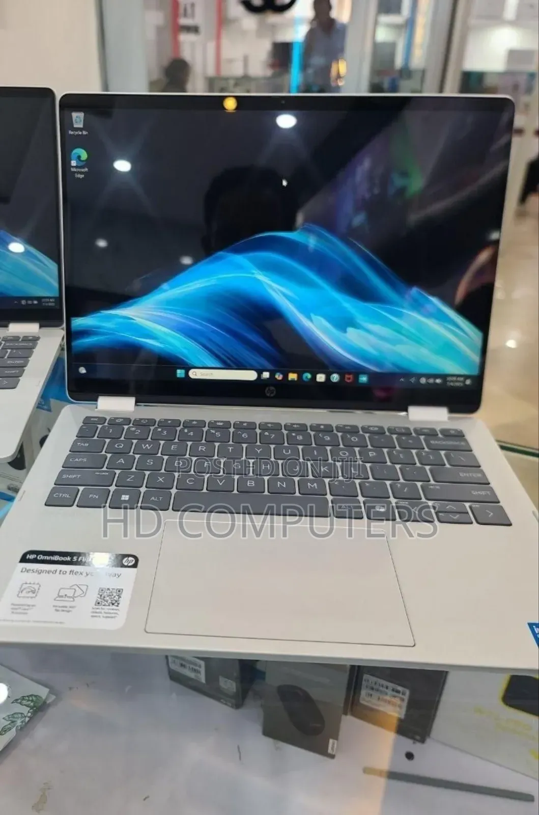 New Laptop HP OmniBook 5 Flip 14-fp0023dx 16GB Intel Core 7 SSD 512GB