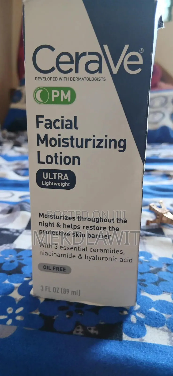 Facial Mosturizing Lotion With Sunscreen
