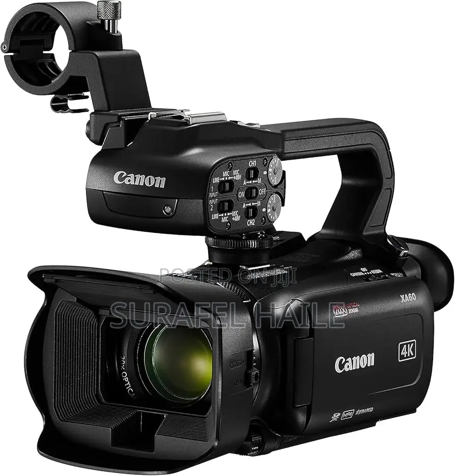Canon Xa60 Professional Uhd Camcorder Lens