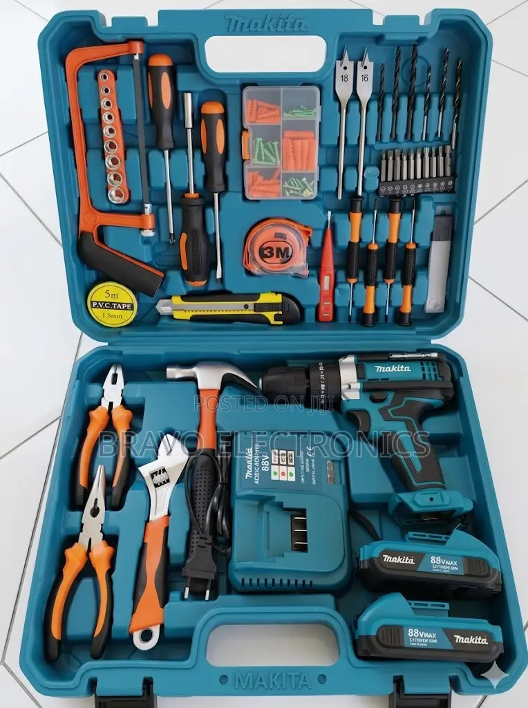 Makita 48v Chargeable Drill – Professional Power Tool Set