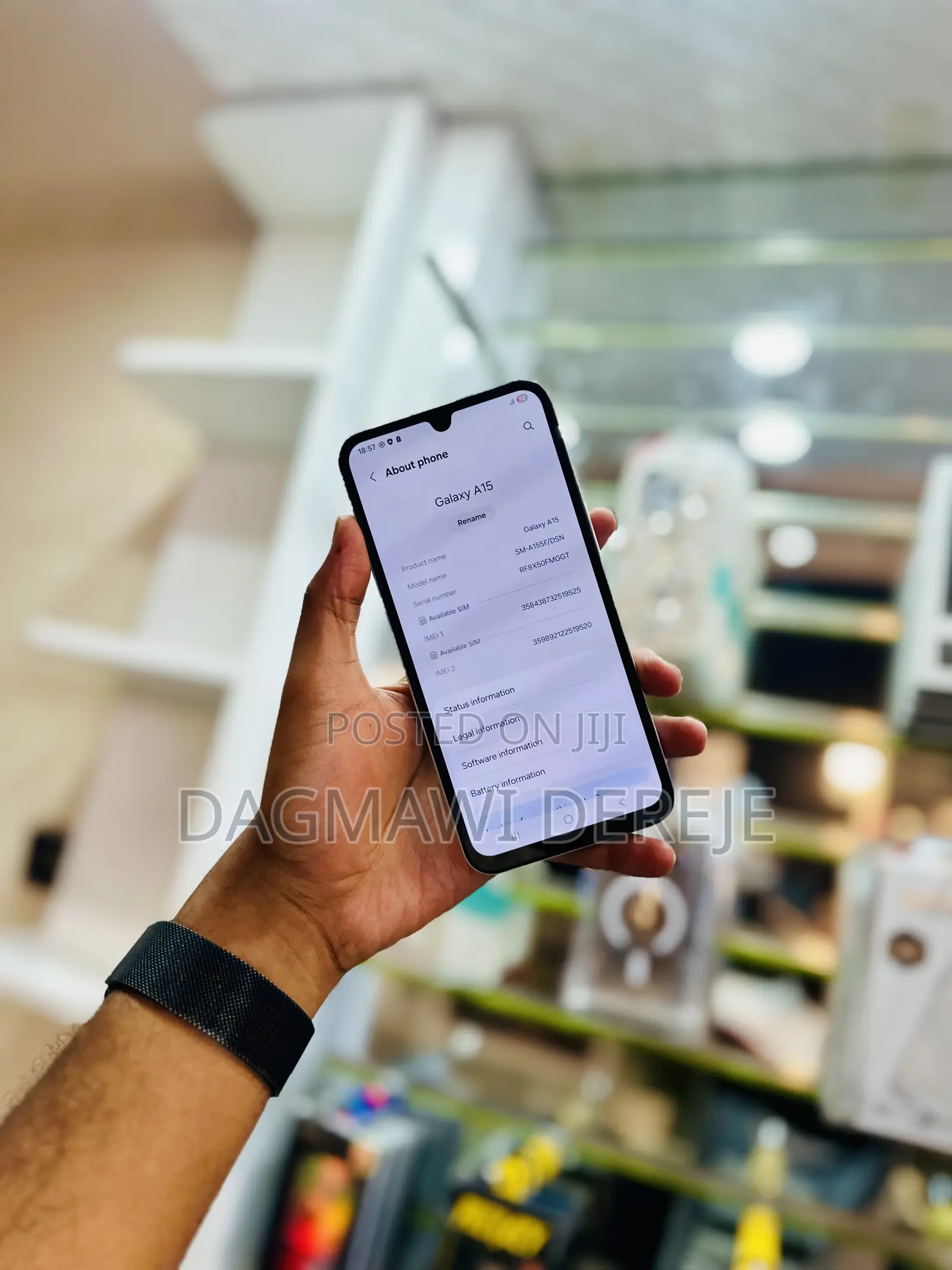 Samsung Galaxy A15 5G 128 GB Blue