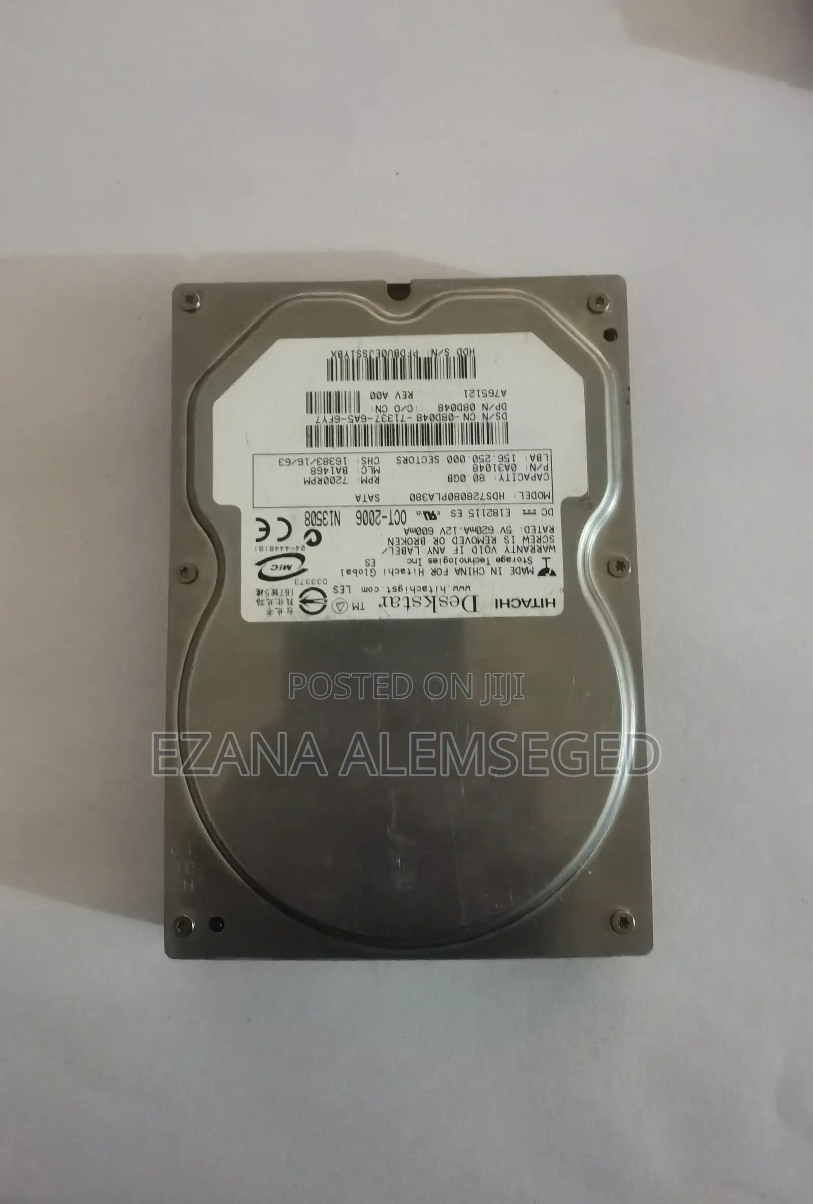 Hitacha 1tb Brand New Hard Disk